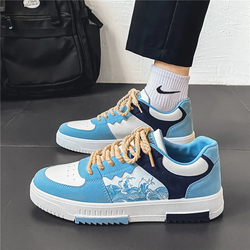 Variant image for Chaussures pour Hommes Élégantes en Cuir Véritable-8