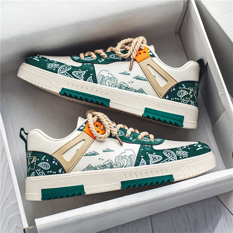 Variant image for Chaussures pour Hommes Élégantes en Cuir Véritable-15