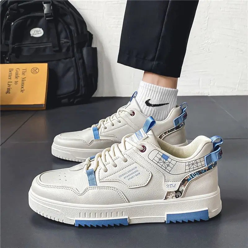 Variant image for Chaussures pour Hommes Élégantes en Cuir Véritable-29
