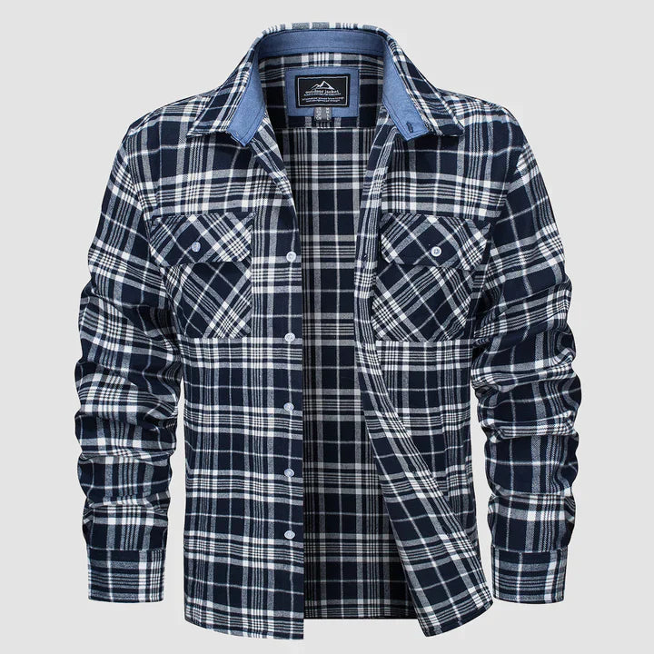 Variant image for Chemise Homme Flanelle Douce Élégante Confortable-33