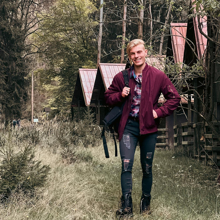 Veste Homme Brise-Vent Légère Résistante au Vent-1