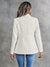Blazer Femme en Tweed Léger Chic pour Printemps Été-3