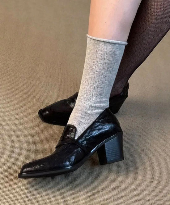 Mocassins Femme à Semelle Épaisse Confortable 4