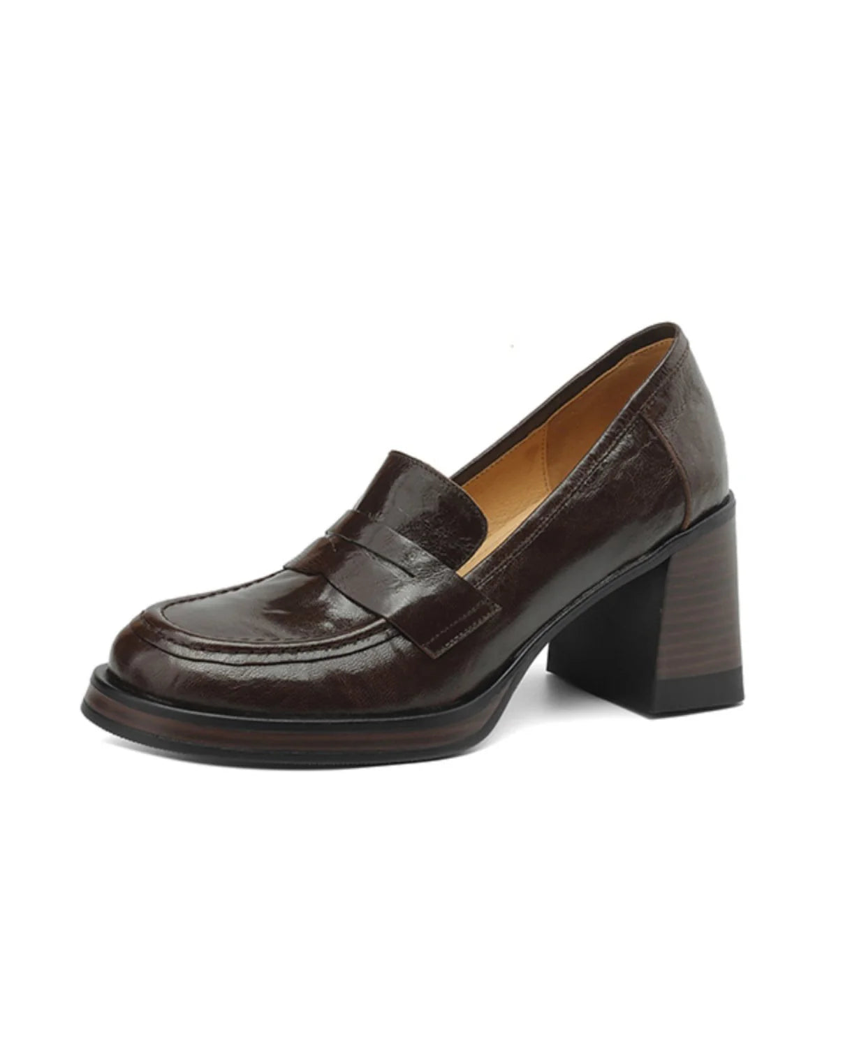 Mocassins Femme à Semelle Épaisse Confortables 4