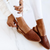 Mocassins Pour Femmes Tressés Talon Bas Casual 3