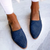 Mocassins Pour Femmes Tressés Talon Bas Casual 5