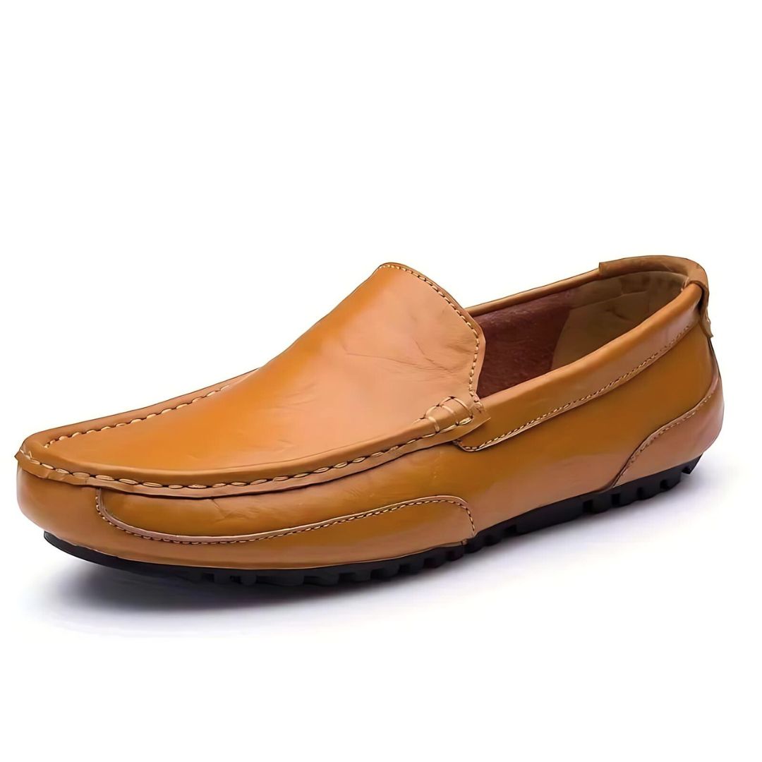 Mocassins Pour Hommes Élégants Cuir Véritable Confortables 0