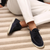 Mocassins Pour Hommes En Suède Casual Avec Semelle Flexible 1