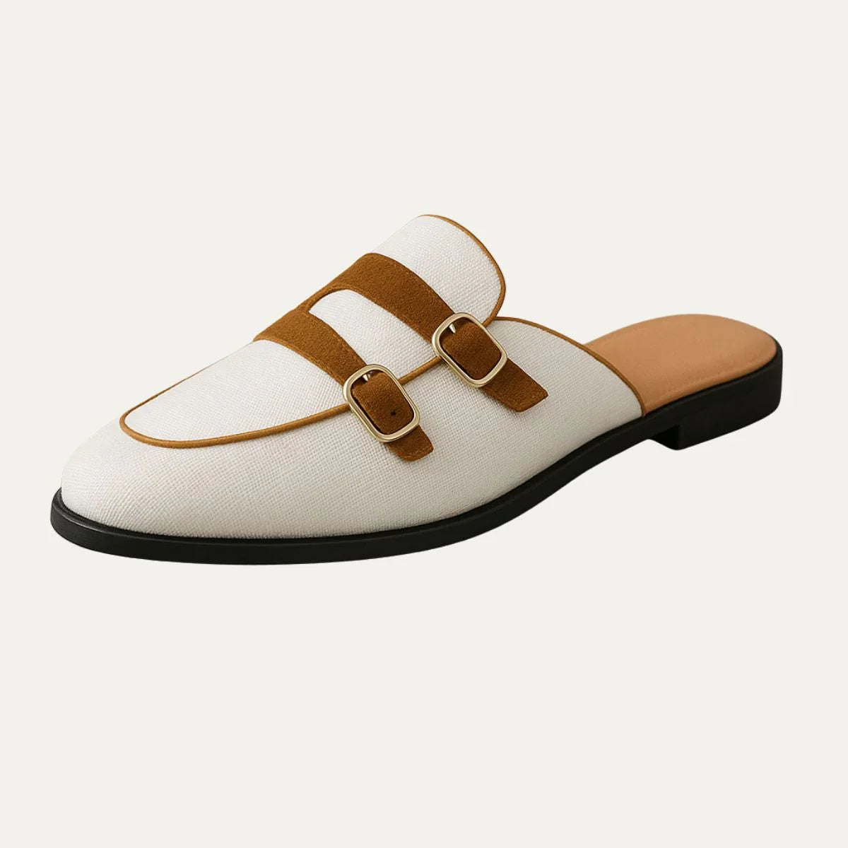 Mocassins à enfiler pour hommes en toile 0
