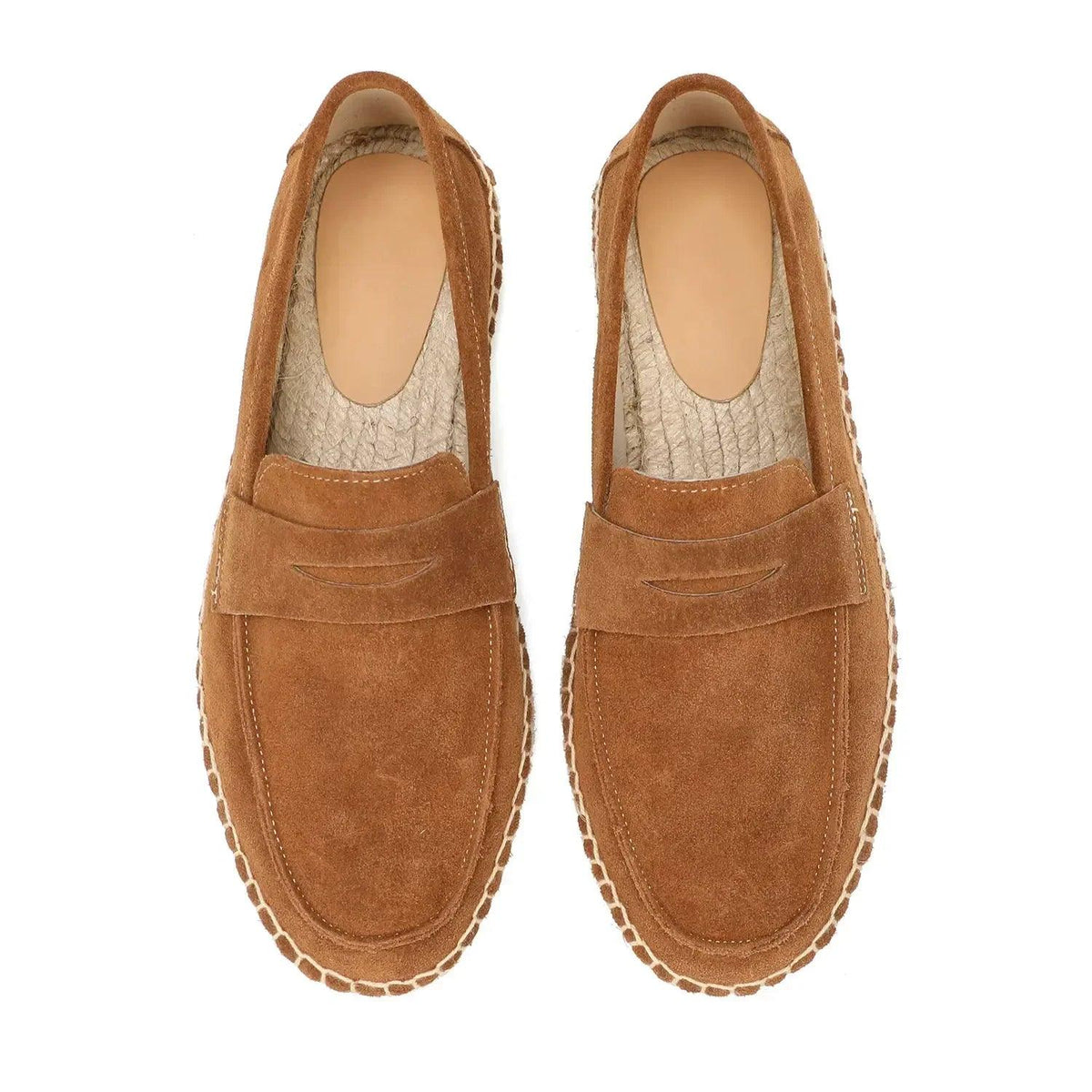 Mocassins à enfiler pour hommes style espadrilles 2