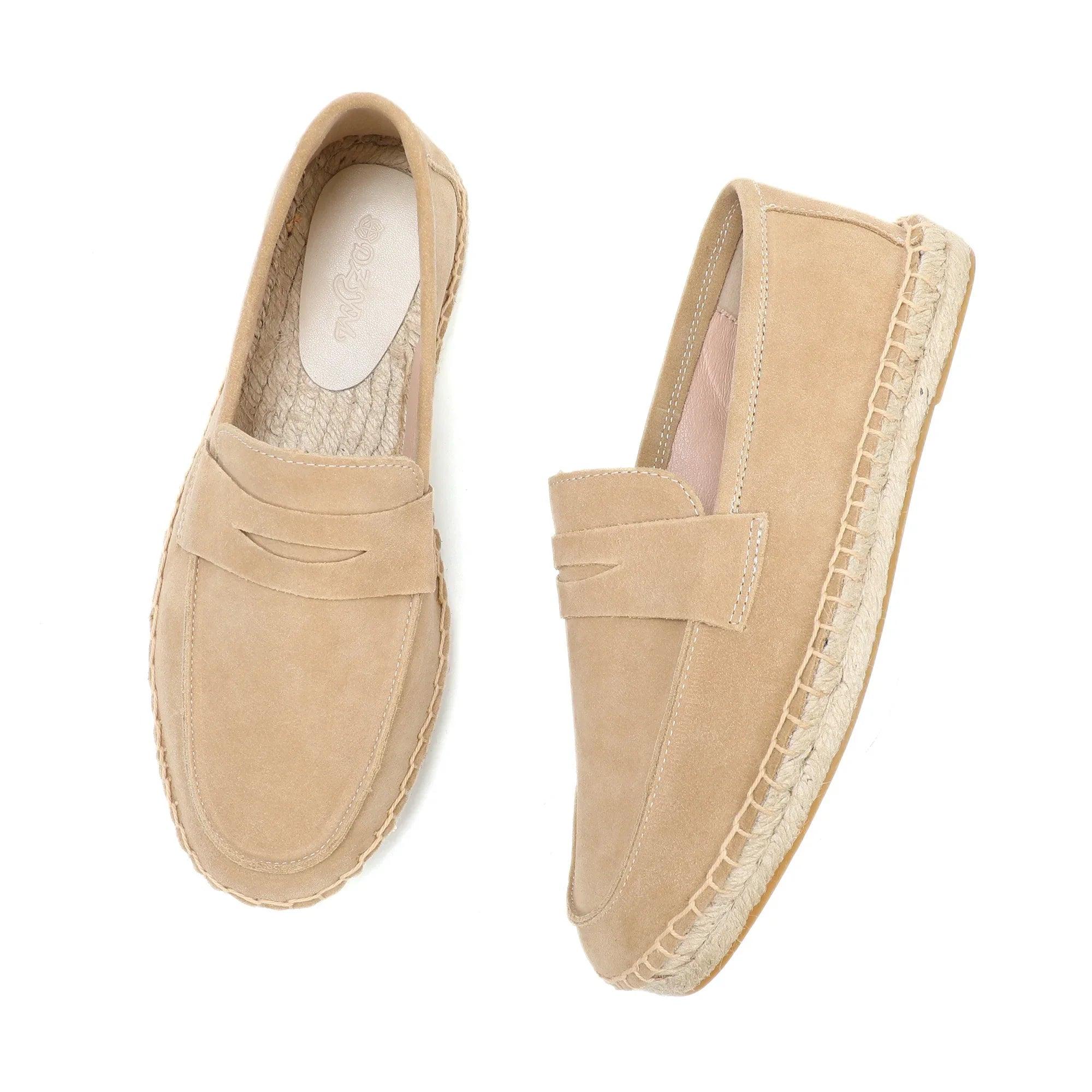 Mocassins à enfiler pour hommes style espadrilles 6