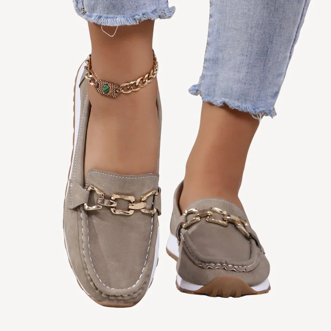 Mocassins pour Femmes Chic avec Détail Chaîne 6