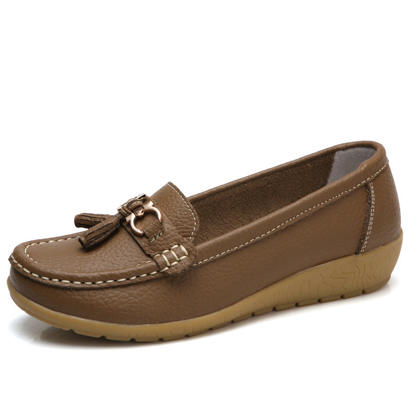 Mocassins pour Femmes à Boucle Ornementale 0