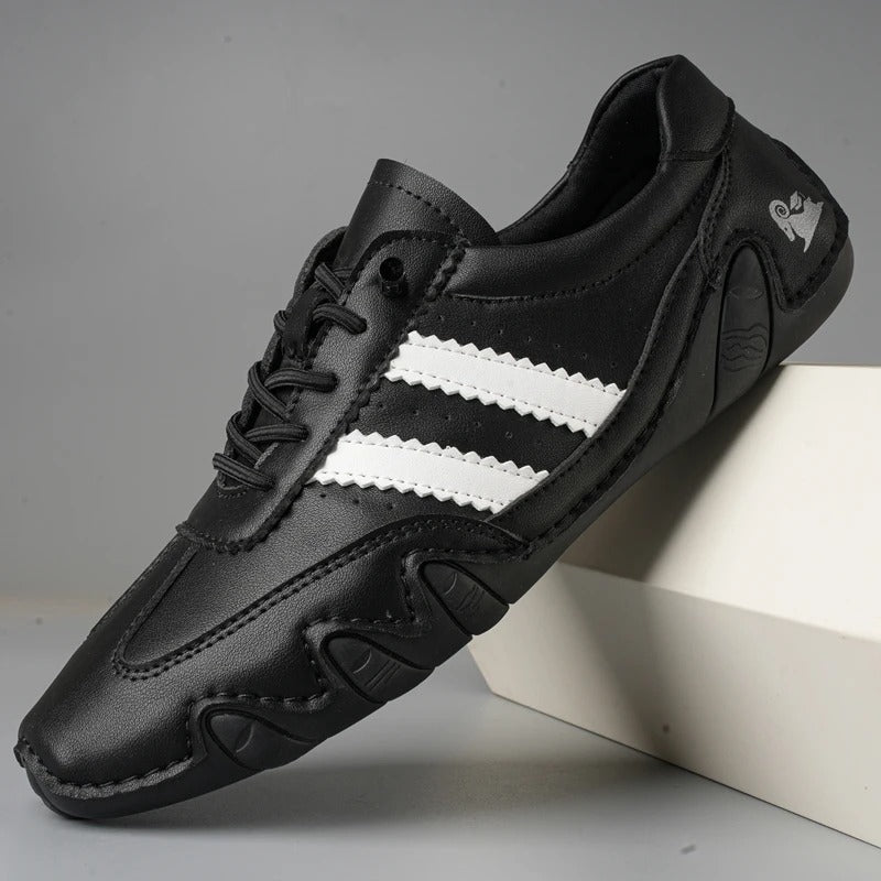 Mocassins pour Hommes Cuir Véritable Design Unique Confortable 3