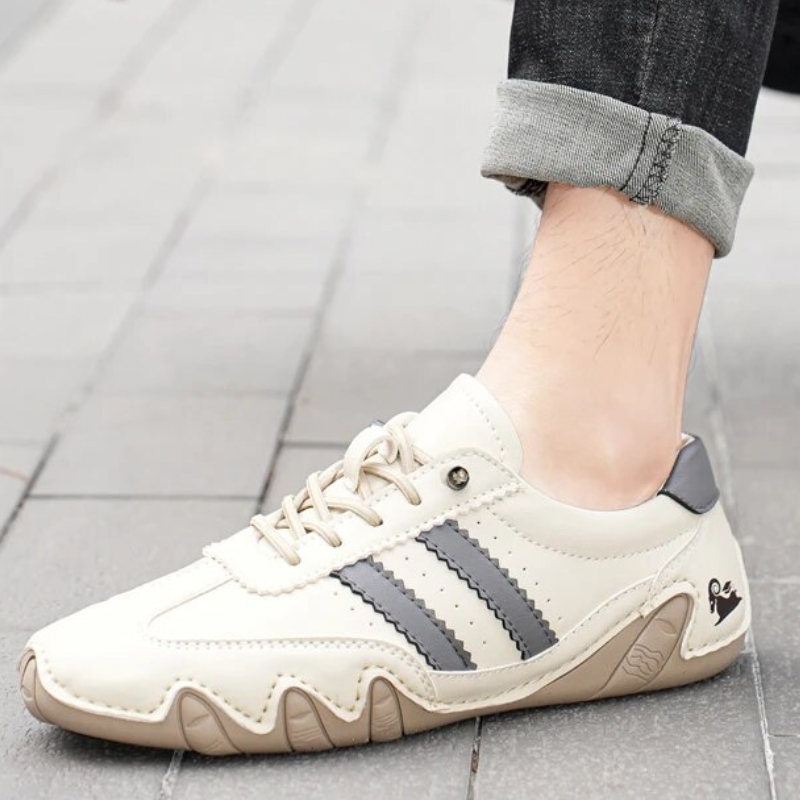 Mocassins pour Hommes Cuir Véritable Design Unique Confortable 8