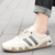 Mocassins pour Hommes Cuir Véritable Design Unique Confortable 8