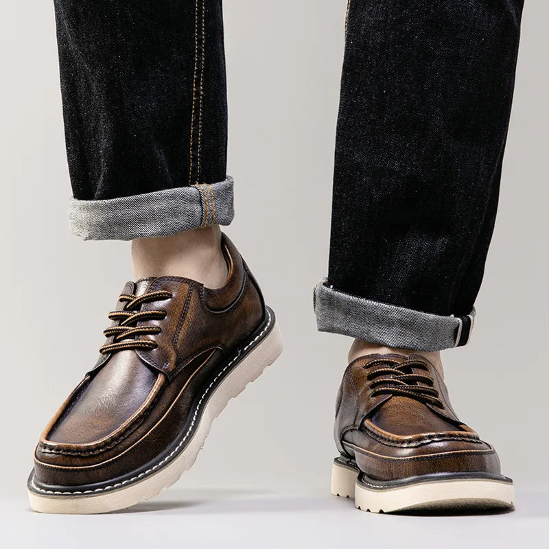 Mocassins pour Hommes en Cuir Chic 0