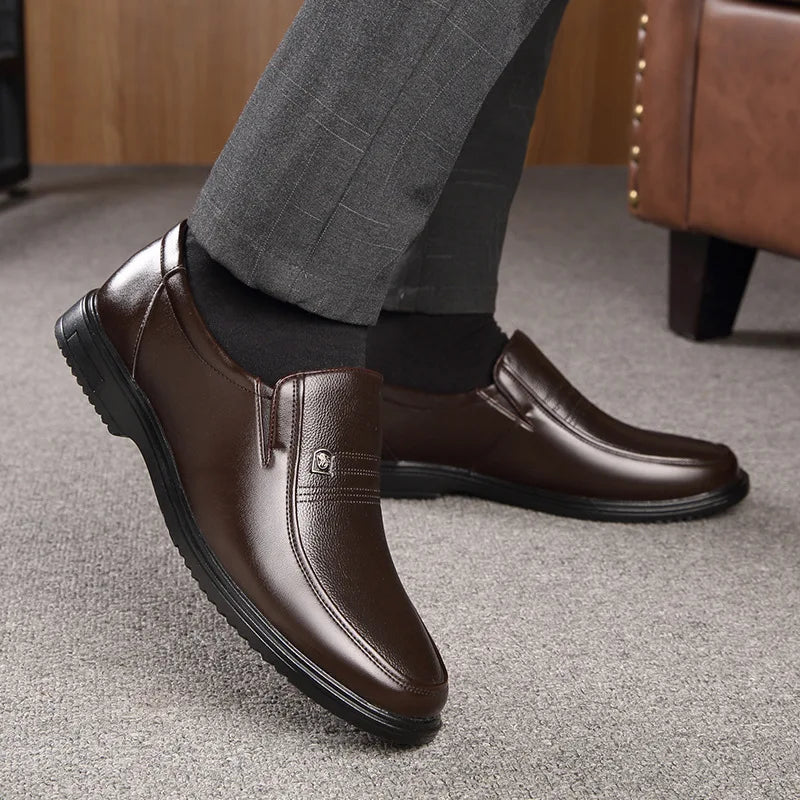 Mocassins pour Hommes en Cuir Véritable 2