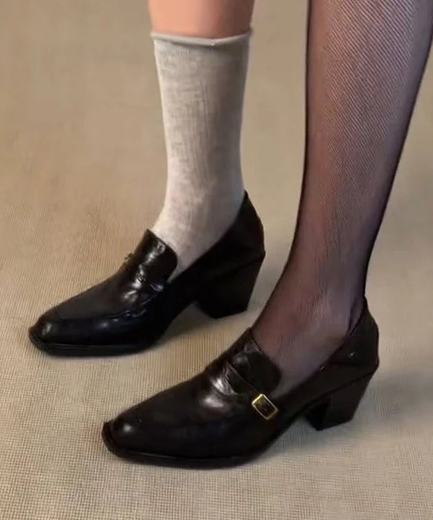 Mocassins pour hommes à semelle épaisse et design moderne 0
