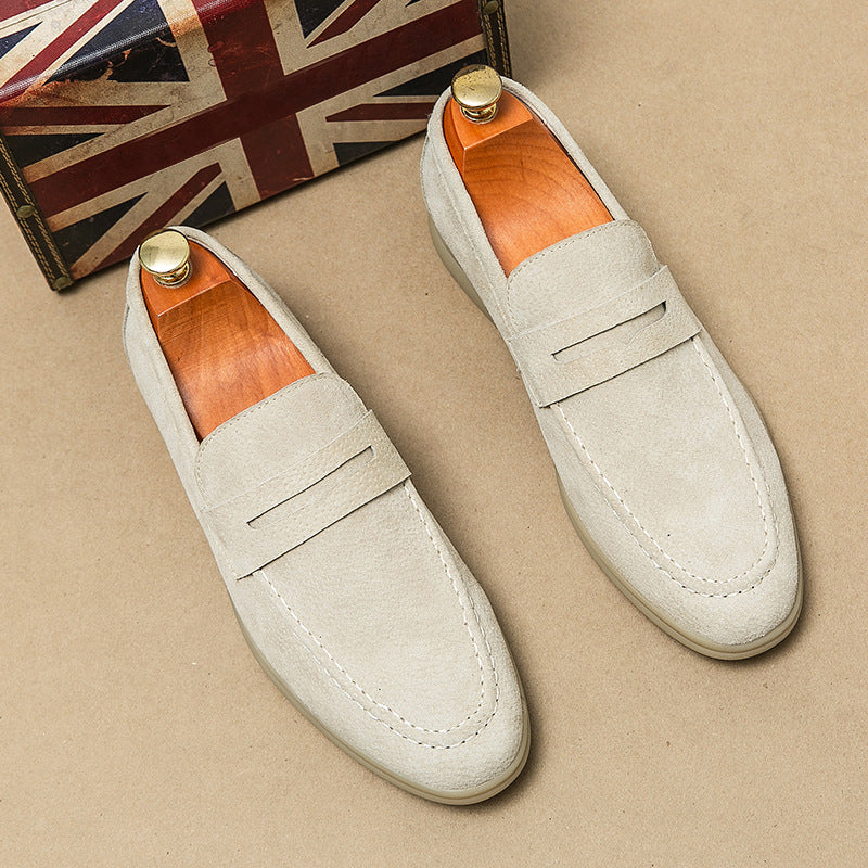 Mocassins pour hommes en daim chic 2
