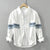 Chemise Homme Décontractée Patchwork Coton Doux 1