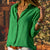 Variant image for Chemisier Femme Chic Satin Élégant Couleurs Variées-16