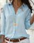 Variant image for Chemisier Femme Chic Satin Élégant Couleurs Variées-30