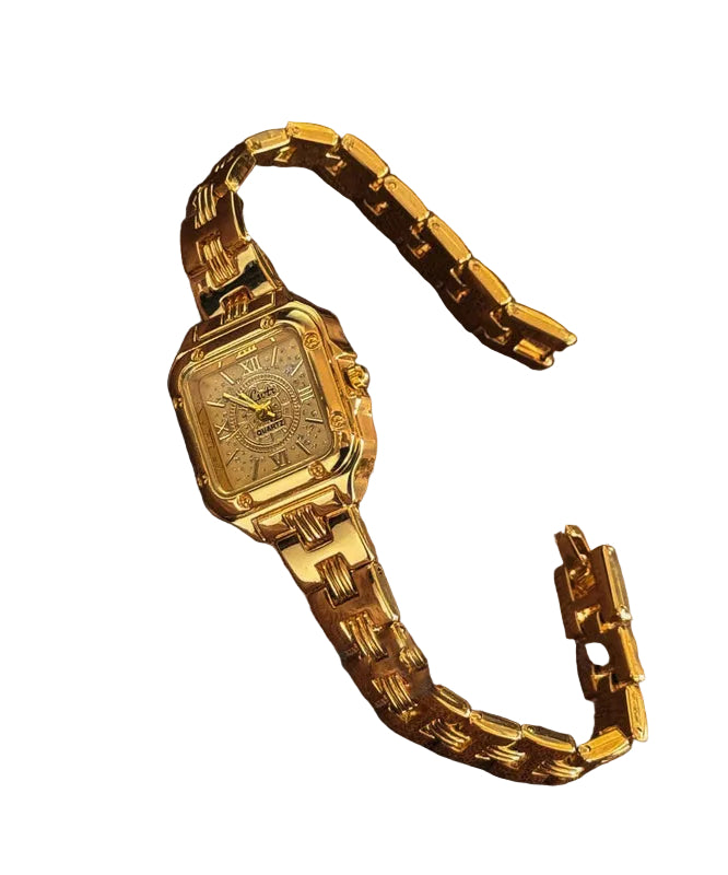 Montre Femme Chaîne Moderne avec Détails en Zircon 0