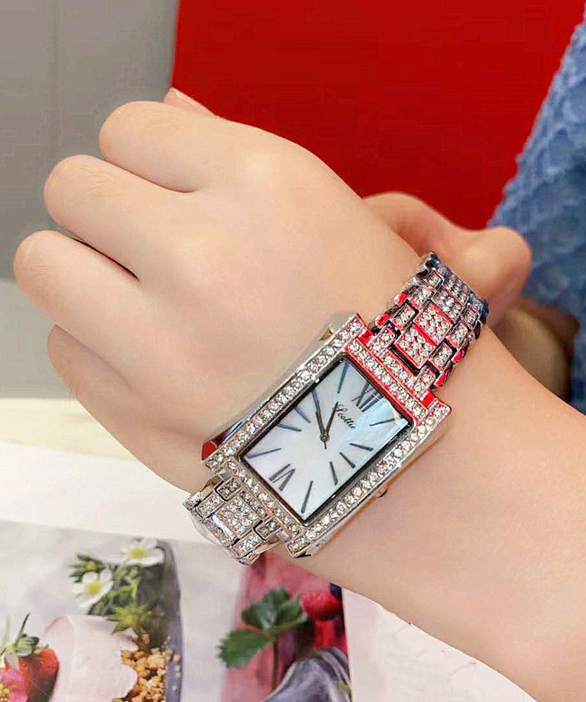 Montre Femme Rectangulaire Style Classique 1