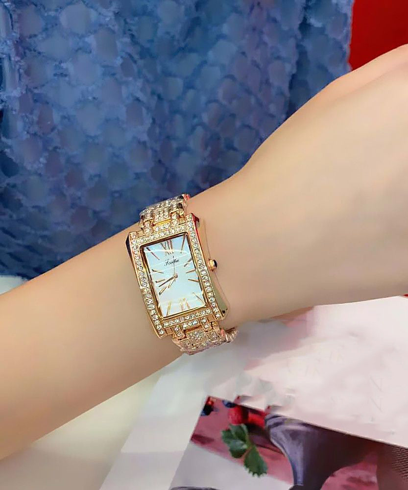 Montre Femme Rectangulaire Style Classique 2