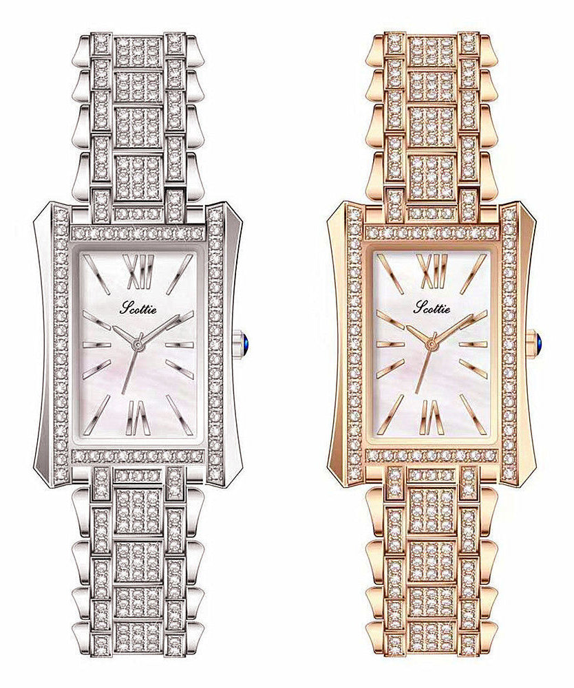 Montre Femme Rectangulaire Style Classique 4