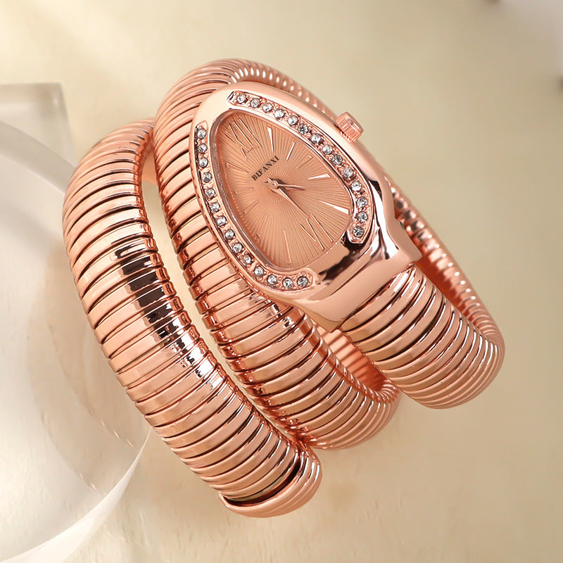 Montre Femme Serpent Design Unique 10