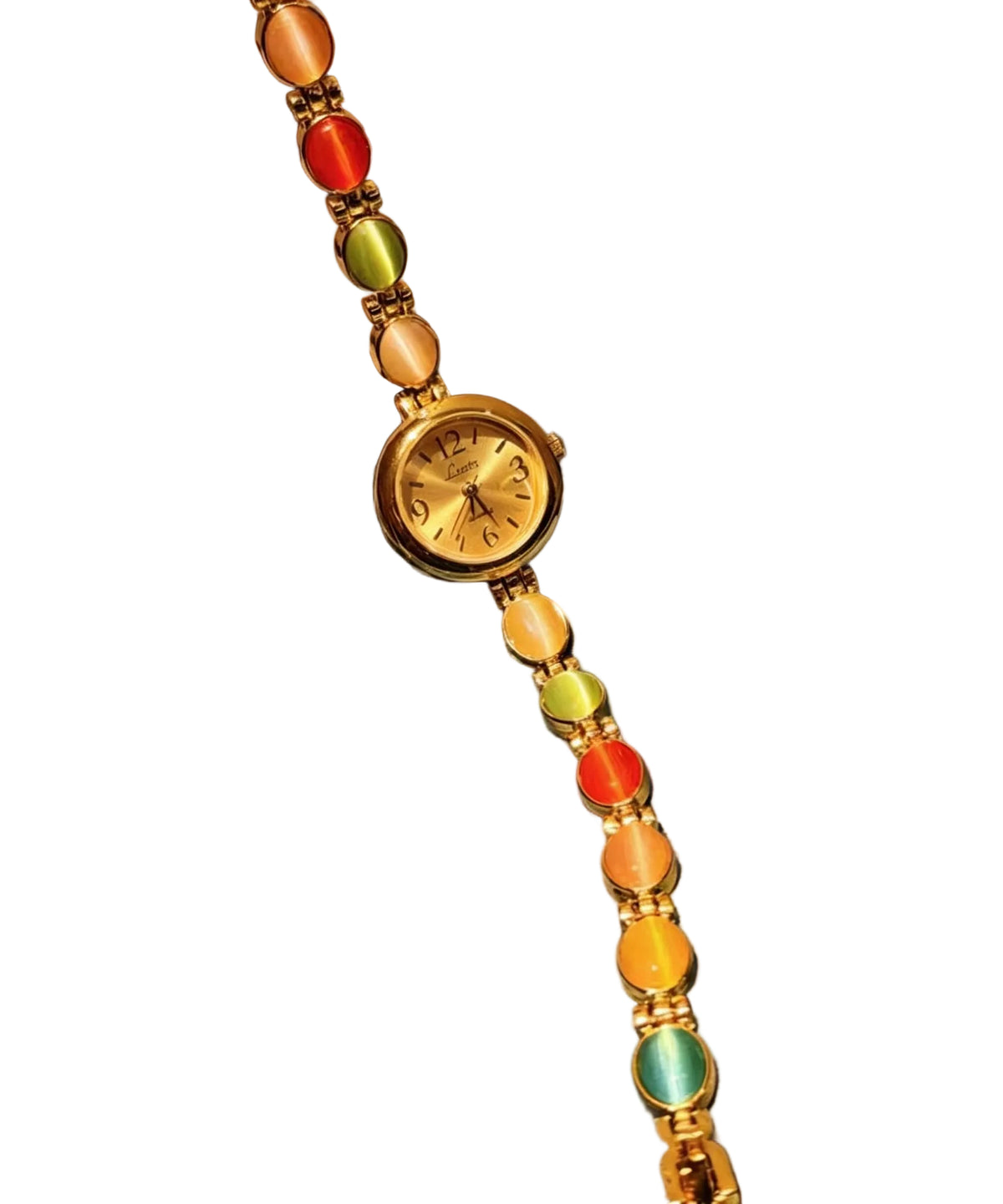 Montre Femme Style Art Rainbow avec Pierre Précieuse 0