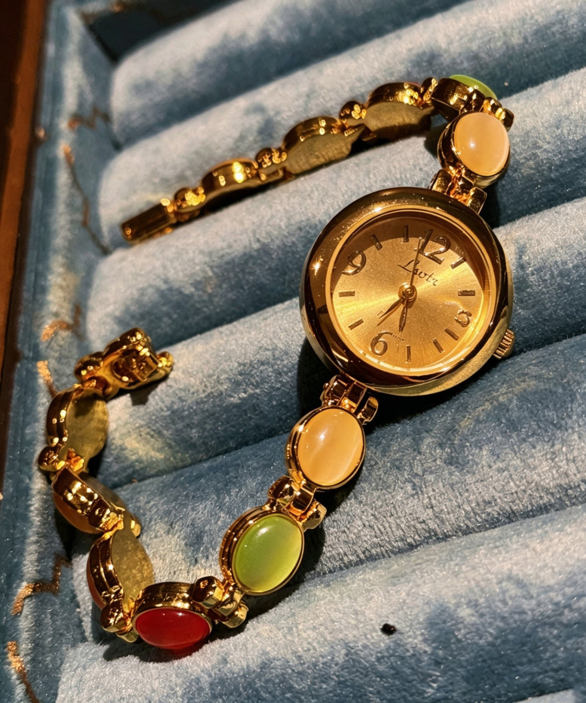Montre Femme Style Art Rainbow avec Pierre Précieuse 2