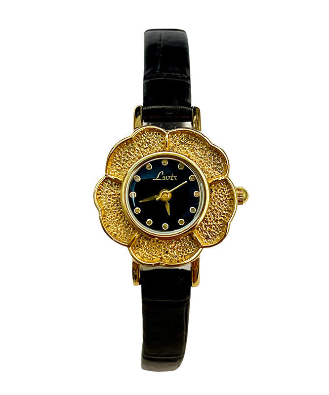 Montre Femme Style Camélia à Mouvement Quartz 4