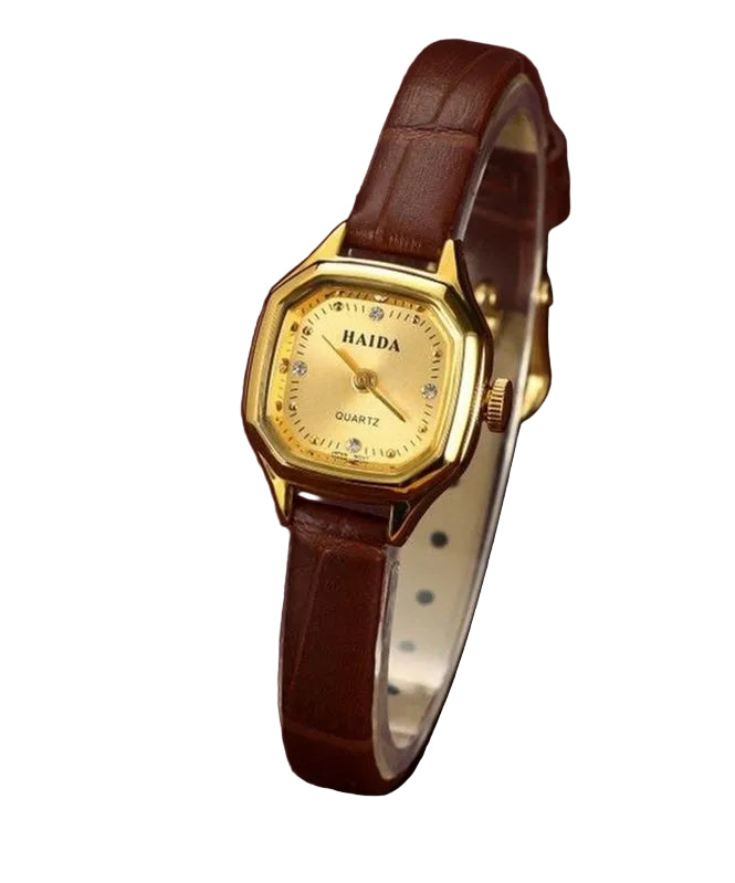 Montre Femme Style Patchwork à Mouvement Quartz 0