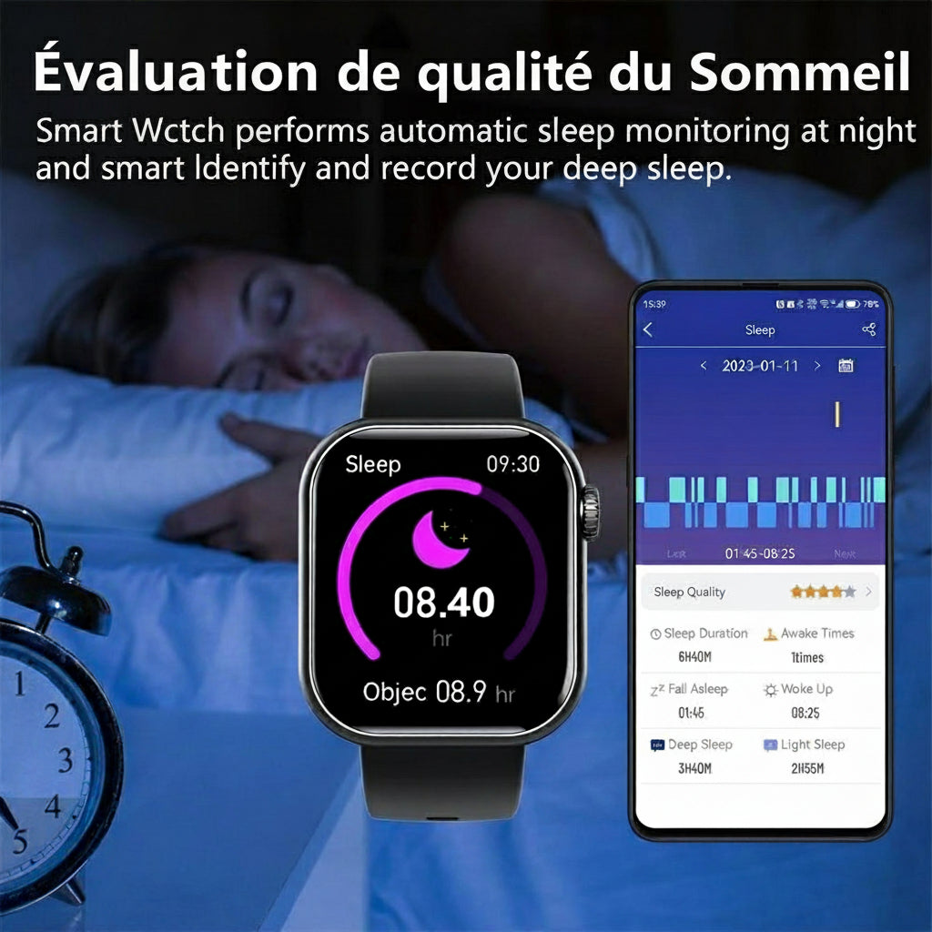 Montre Intelligente Multifonctionnelle avec Suivi de Santé 4