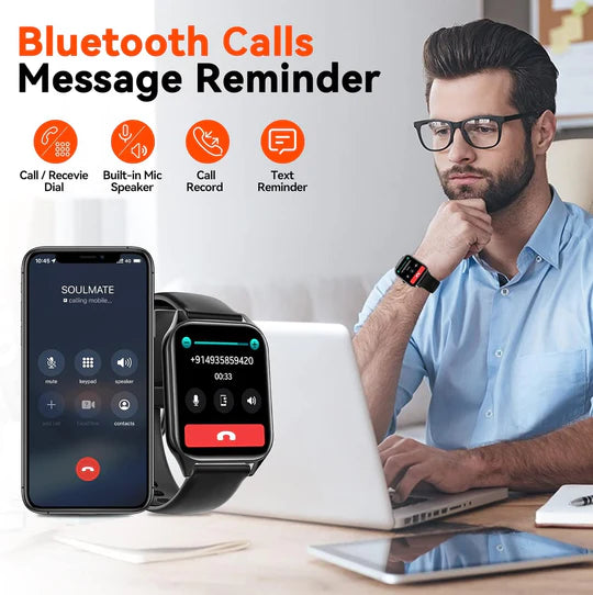 Montre Intelligente Multifonctionnelle pour Suivi de Santé 5