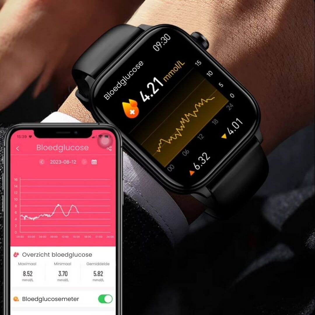 Montre connectée pour seniors avec suivi de santé et GPS 3