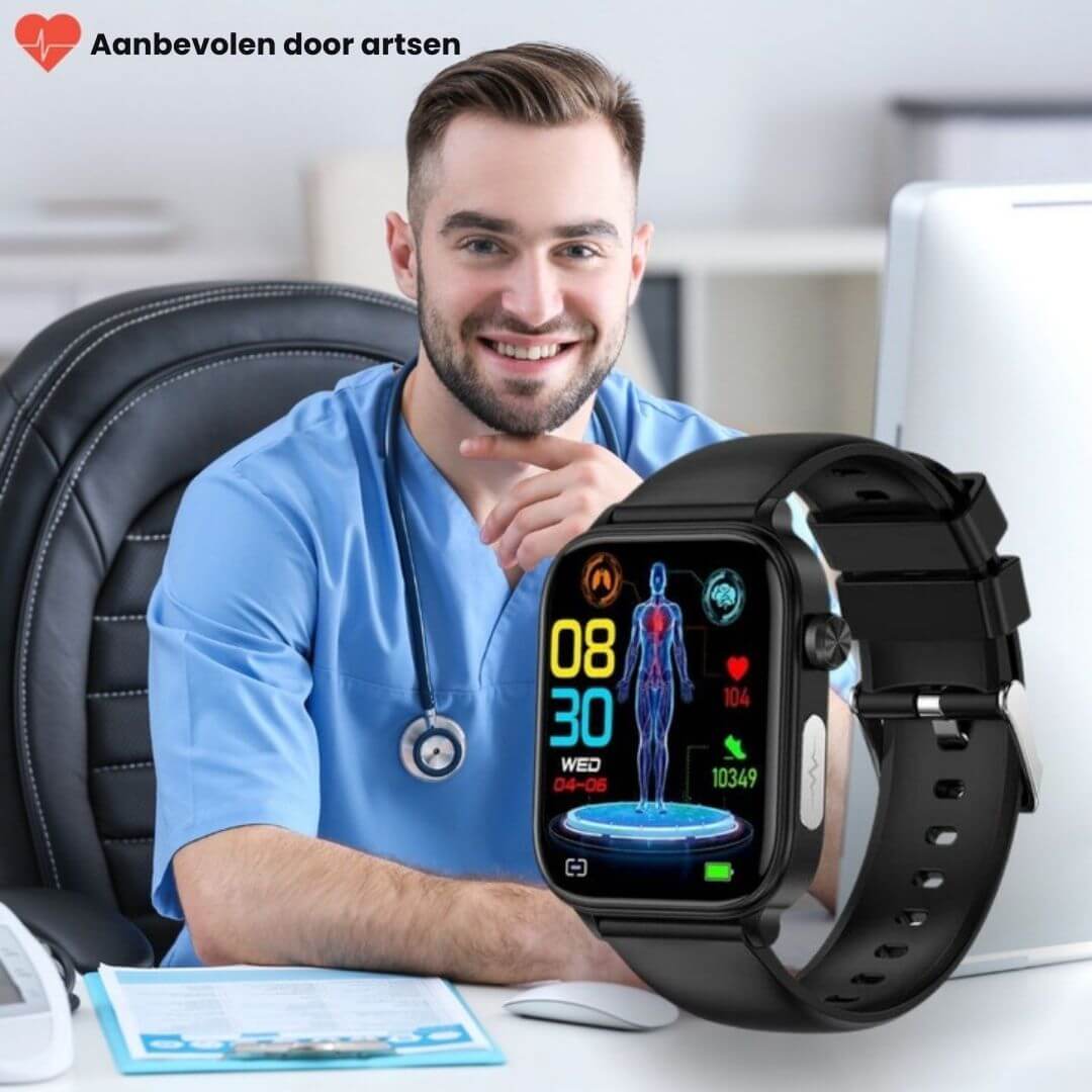 Montre connectée pour seniors avec suivi de santé et GPS 6