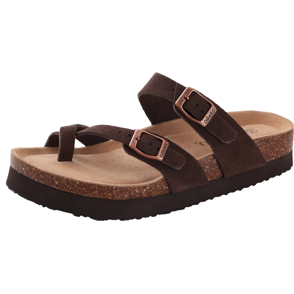 Mules Pour Femmes Confortables Avec Sangles À Boucle Métallique 12