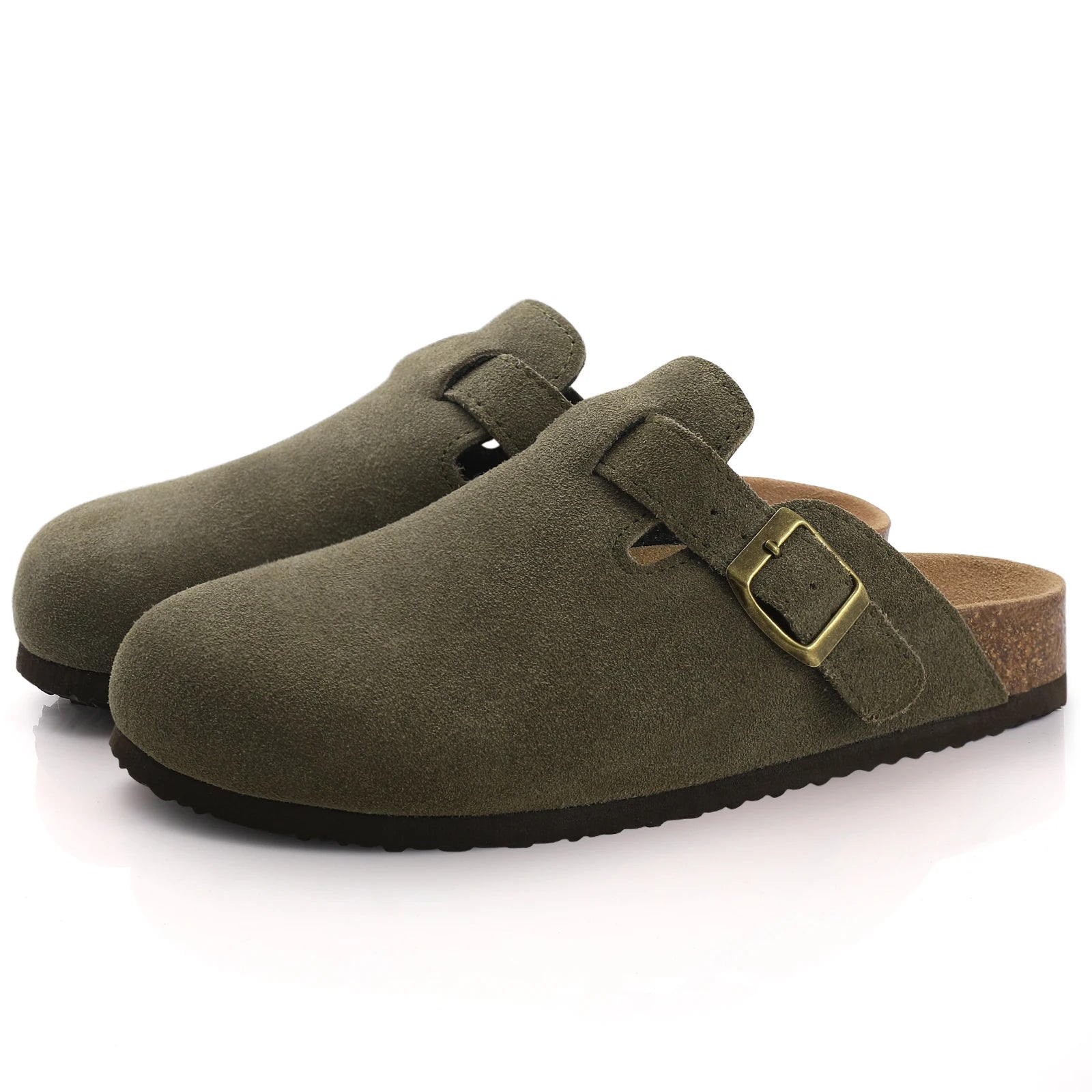 Mules Pour Femmes Confortables Avec Sangles À Boucle Métallique 22