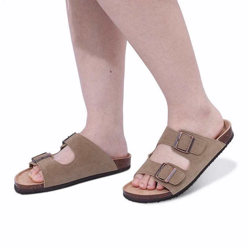 Mules Pour Femmes Confortables Avec Sangles À Boucle Métallique 3