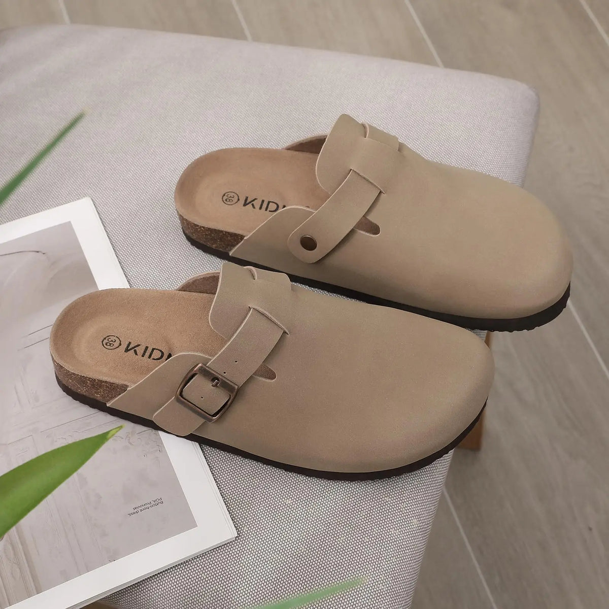 Mules Pour Femmes Confortables Avec Sangles À Boucle Métallique 5