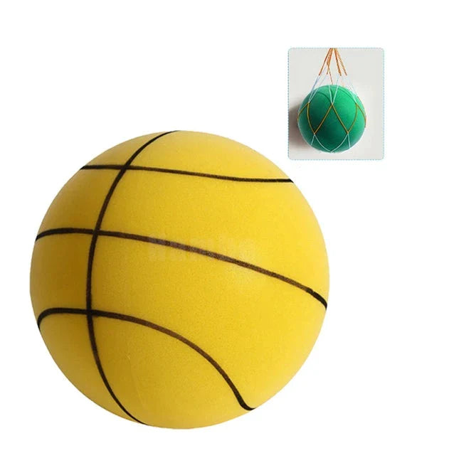 Variant image for Ballon de Basket Silencieux Orange PU pour Entraînement Intérieur-4