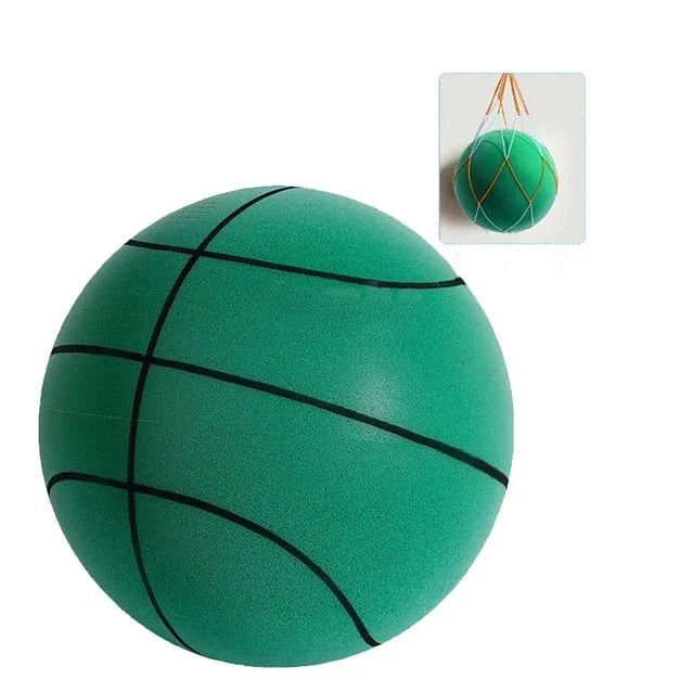 Variant image for Ballon de Basket Silencieux Orange PU pour Entraînement Intérieur-7