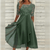 Variant image for Robe Midi Femme Chic en Tissu Léger Élégant-7