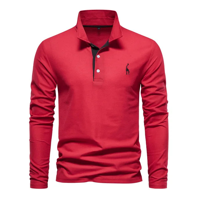 Variant image for Chemise Homme à Manches Longues en Coton Doux Élégante et Confortable-42
