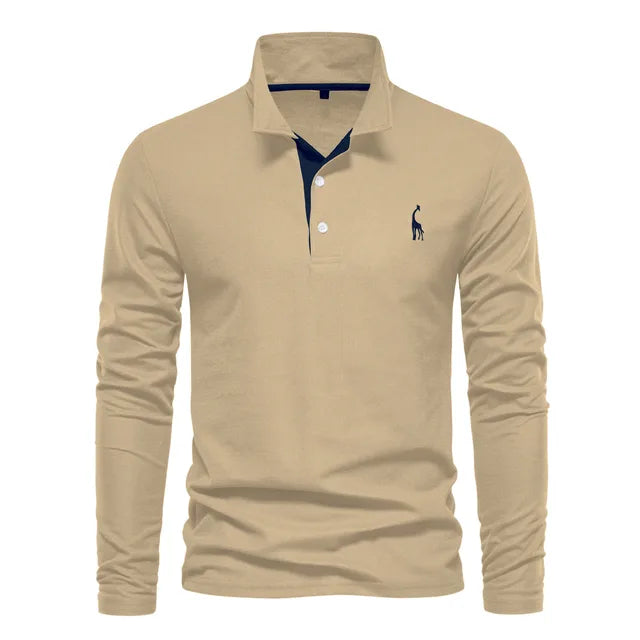 Variant image for Chemise Homme à Manches Longues en Coton Doux Élégante et Confortable-13