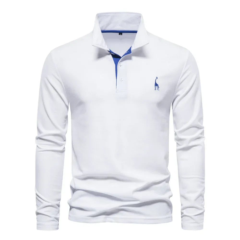 Variant image for Chemise Homme à Manches Longues en Coton Doux Élégante et Confortable-30